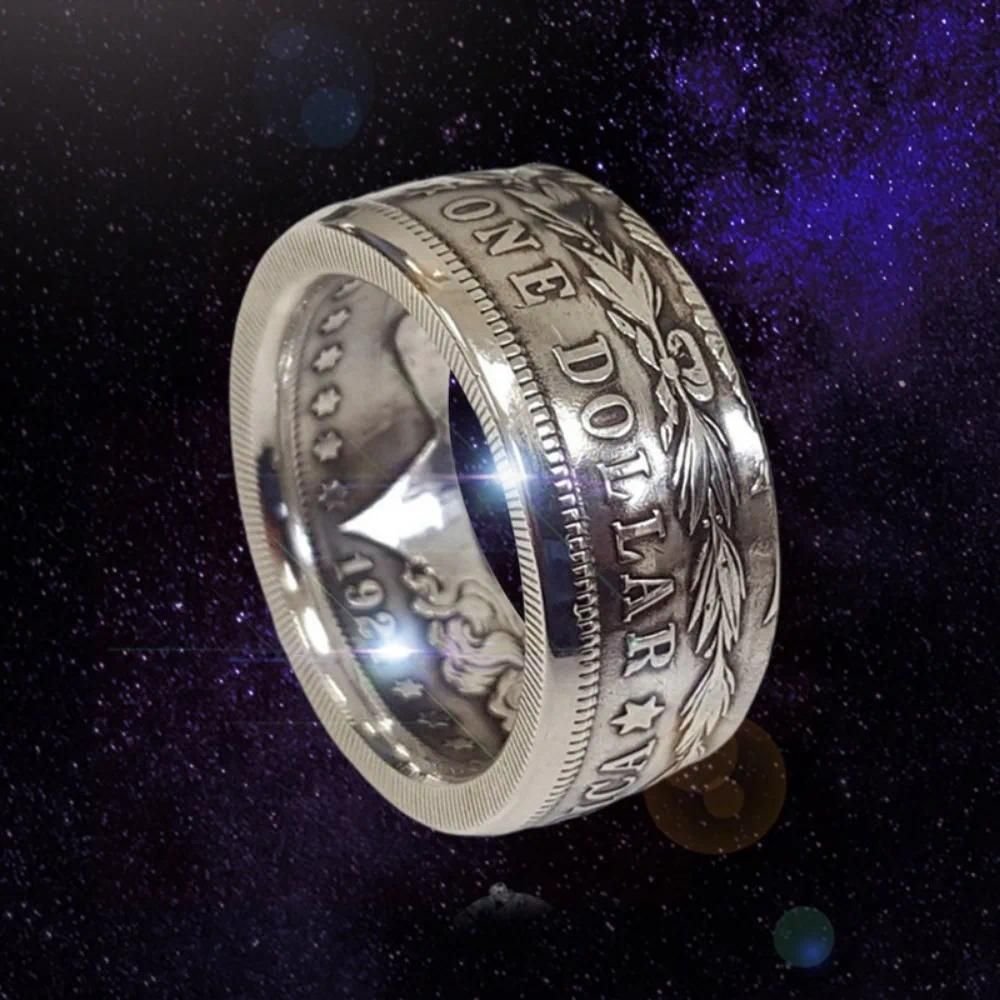 New Simple Trend Niche Personalized Dollar Coin Ring... - Image 4