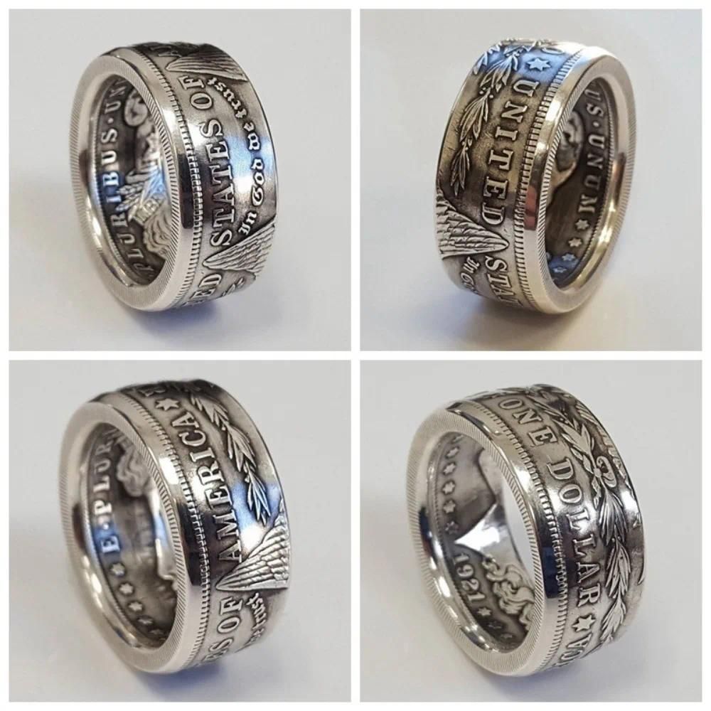 New Simple Trend Niche Personalized Dollar Coin Ring... - Image 5