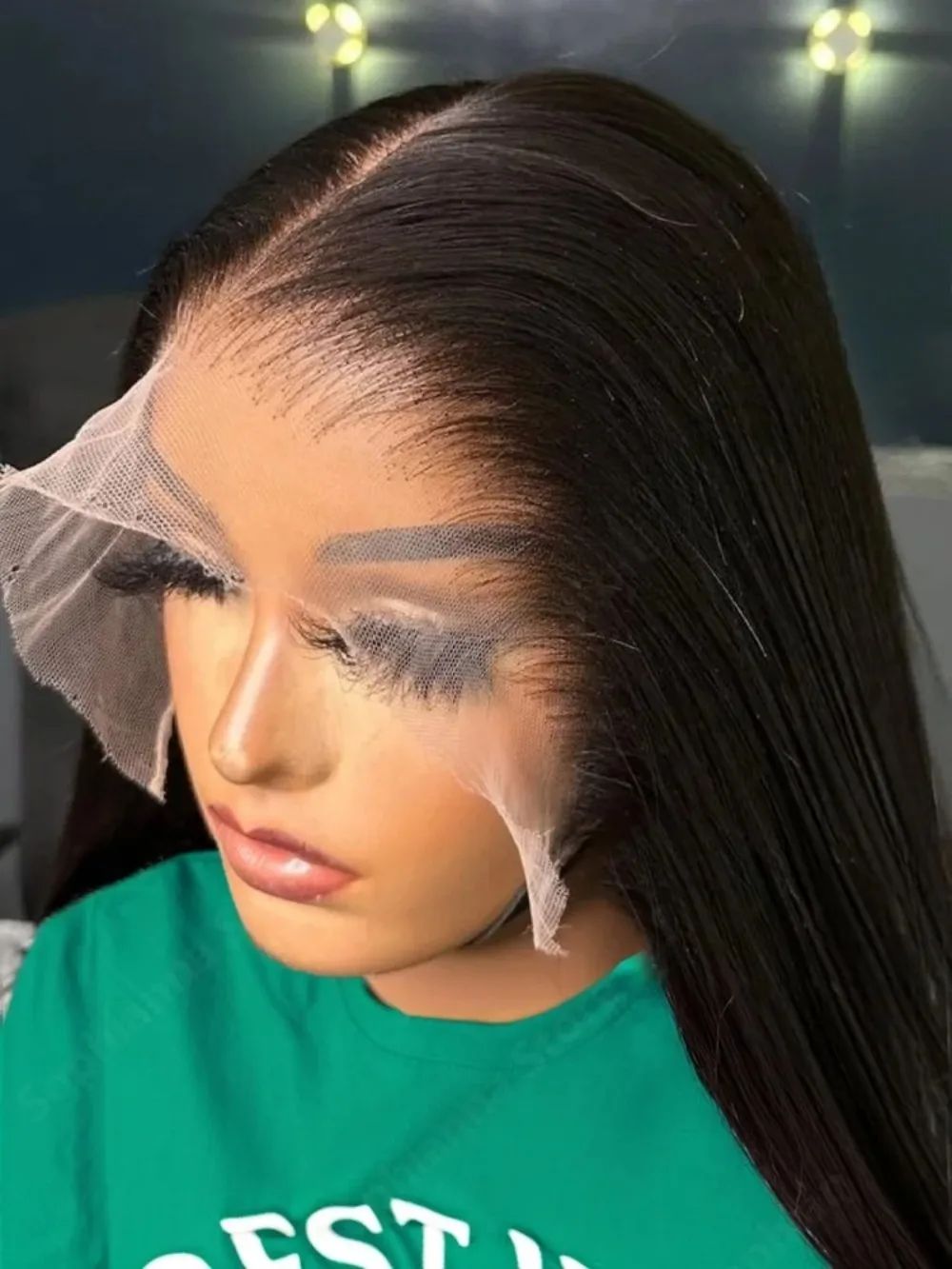 250% Glueless Human Hair Wig Glueless Wig HD Transparent Human