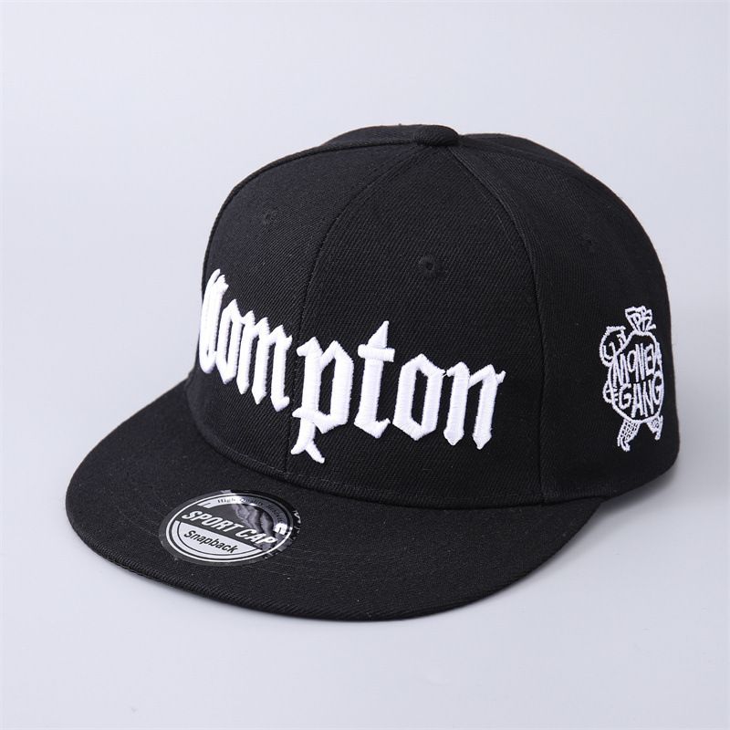 New COMPTON CAP Street Dance Men's And Women's Hip Hop Headwear Adult Outdoor Leisure Sun Baseball Hat Free Shipping_voghion.com