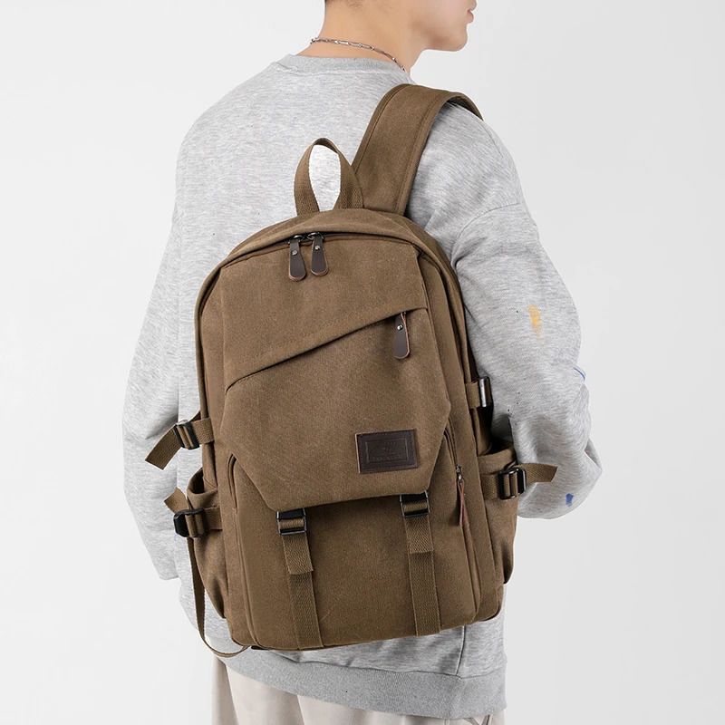 Mens Large Capacity Travel Backpacks Adjustable 5 Mens Large Capacity Travel Backpacks Adjustable - Image 5