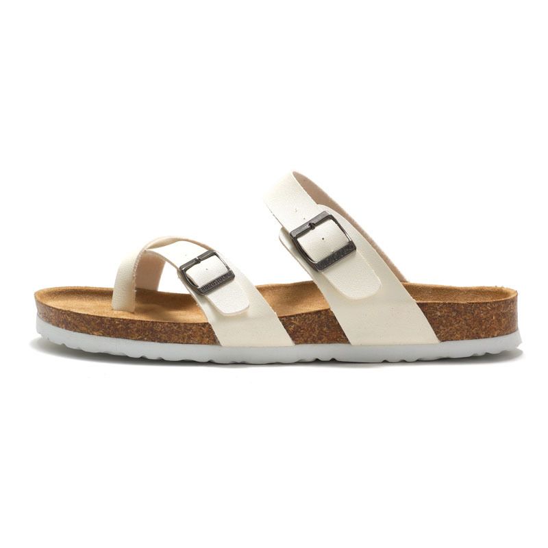 RUIZUSTOCK Pantofole alla moda e casual in sughero, fresche ciabatte da spiaggia in pino per attività all'aperto_voghion.com