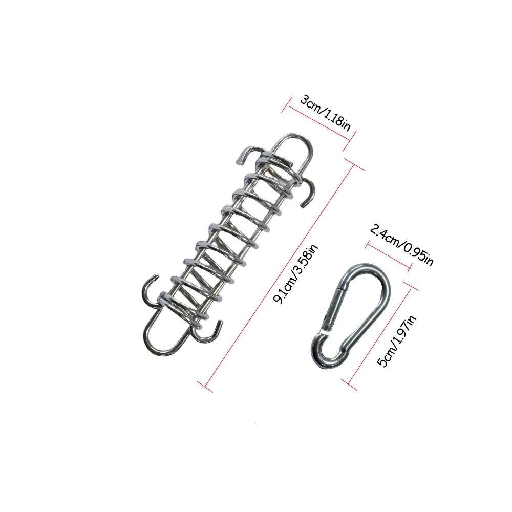 Camping Tent Cot Double Wind Rope With Spring Buckle, 4 Camping Tent Cot Double Wind Rope With Spring Buckle, - Image 4