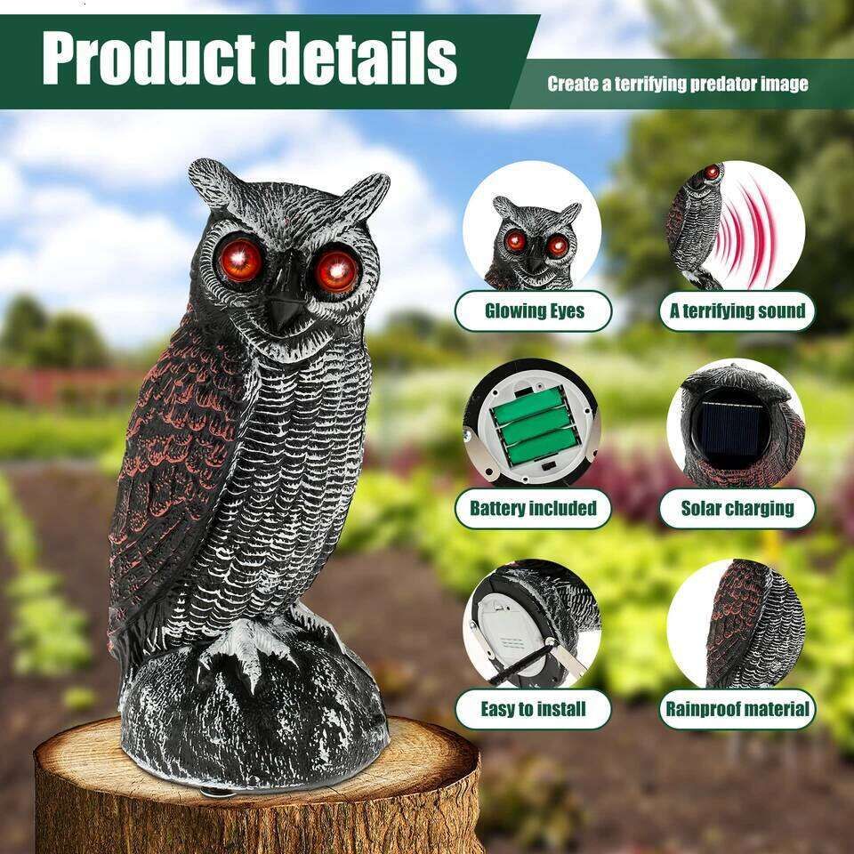 Solar Scare Bird Repeller Sound Waterproof Garden... From Alvarado113, &Price; | DHgate.Com 2 Solar Scare Bird Repeller Sound Waterproof Garden... From Alvarado113, &Price; | DHgate.Com - Image 2