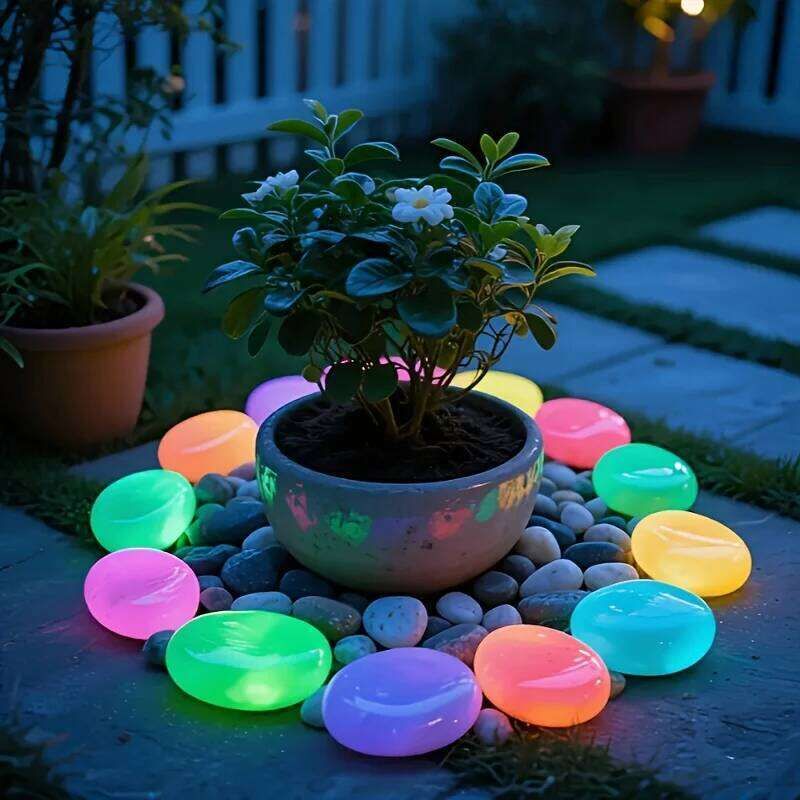 500 Glow In The Dark Stones Bright Greenish Blue. 2 500 Glow In The Dark Stones Bright Greenish Blue. - Image 2