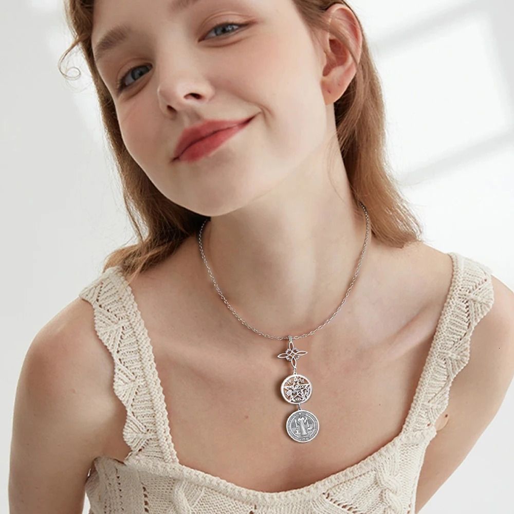 Stainless Steel Spiritual Symbol Sagittarius Necklace... - Image 5