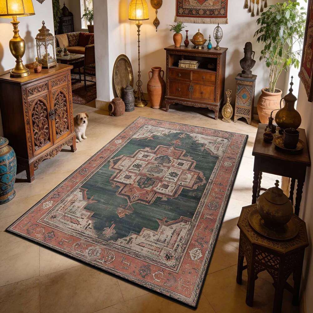 26H0211 Retro Geometric Area Rug Large 140x200... From Lucilius66, &Price; | DHgate.Com 4 26H0211 Retro Geometric Area Rug Large 140x200... From Lucilius66, &Price; | DHgate.Com - Image 4