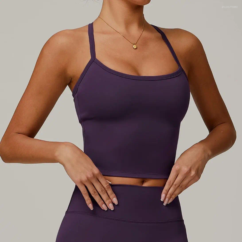 Yoga Outfit Womens Cross Back Sports Bras Push Up... From Dh1101772850, &Price; | DHgate.Com