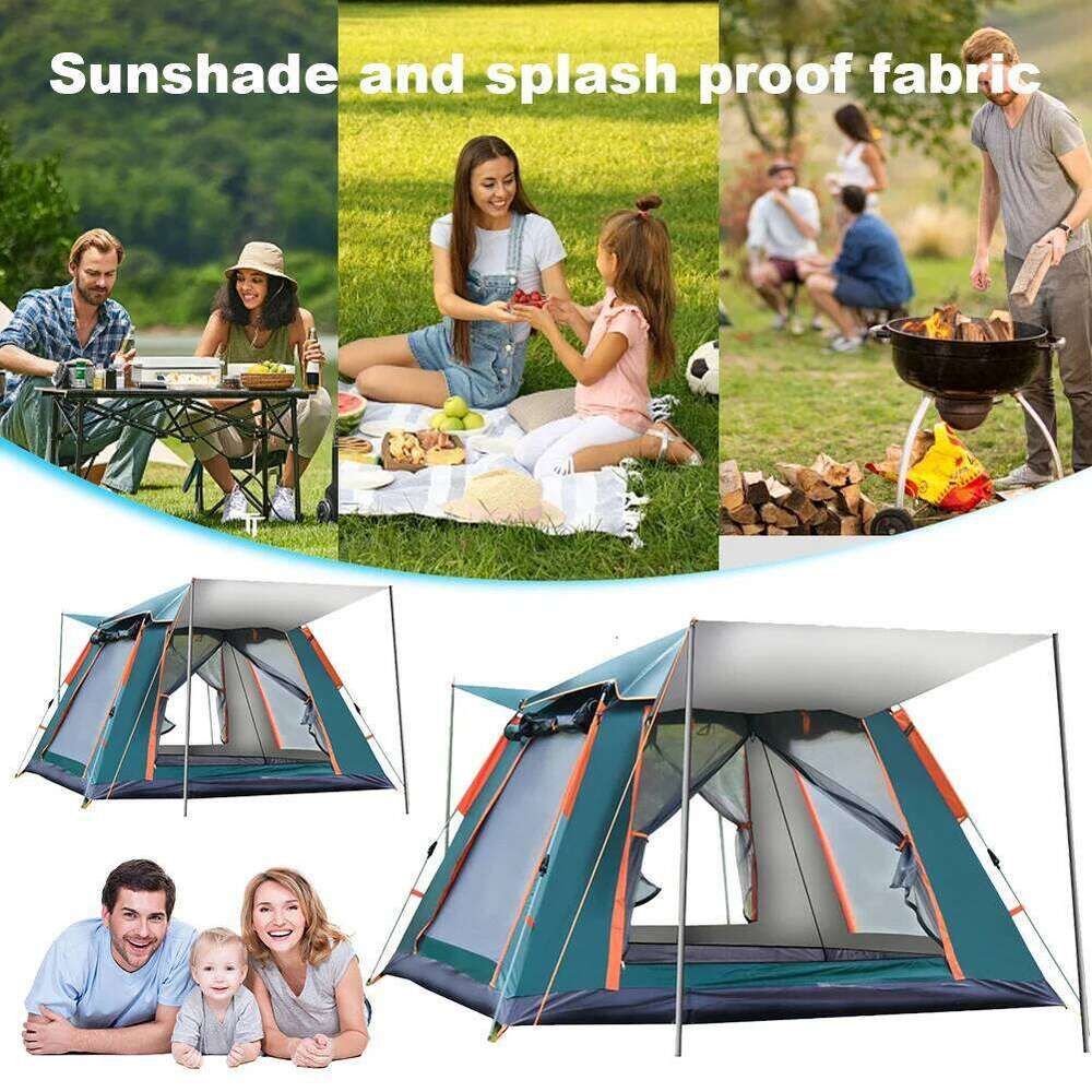 Quick Automatic One Touch Family Camping Tents 3 Quick Automatic One Touch Family Camping Tents - Image 3