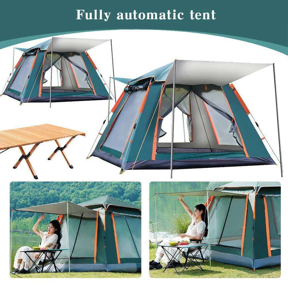 Quick Automatic One Touch Family Camping Tents 4 Quick Automatic One Touch Family Camping Tents - Image 4
