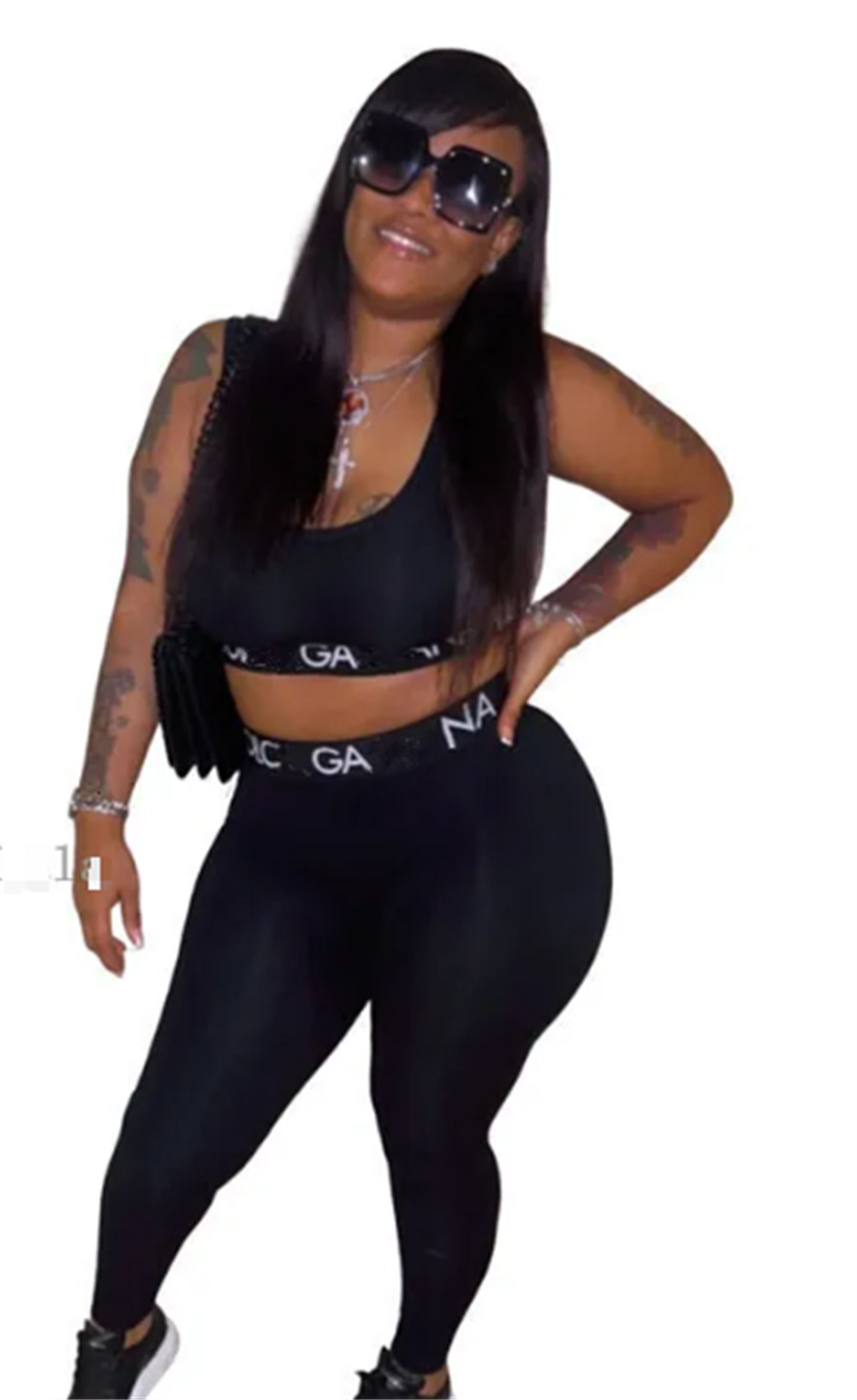 �27s Tracksuit Set with Wool Blend Cardigan Top and Ankle-Length Wide-Waisted Pants for Summer from Dhgate Women's Tracksuits - Image 4