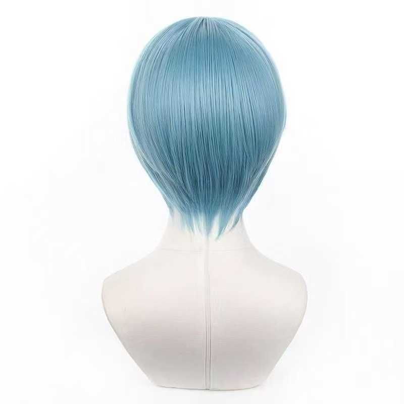 Silk Joy Blue Prison Ice-Woven Sheep Cosplay Wig Easy-to-Style view 3