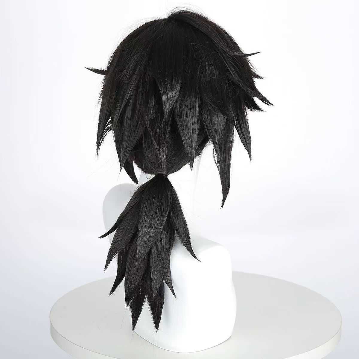 Demon Slayer Tomioka Giyuu COS High-Temperature Fiber Wig Water detail view 4