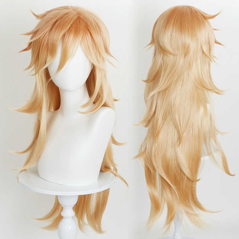 Douko Demon Slayer Douma cosplay wig layered gradient long