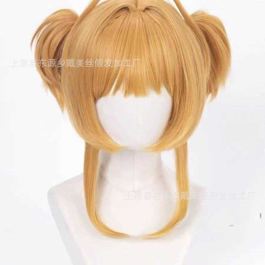 Daimesi Cardcaptor Sakura cosplay Sakuragi no Honto Sakura wig detail view 4