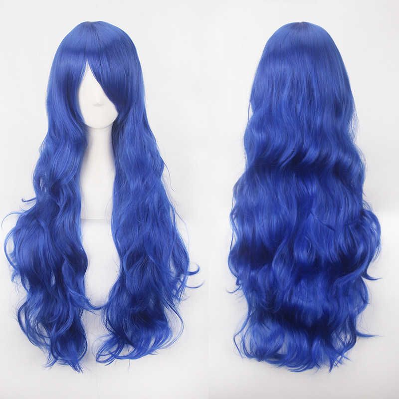 Cosplay Anime Wig with Side Bangs Multi-Color 80CM Universal detail view 2