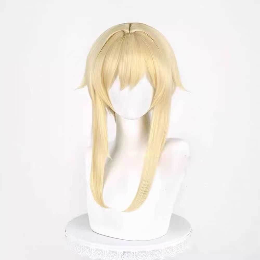 Silk Joy Genshin Impact New Version Lumine Cosplay Wig view 2