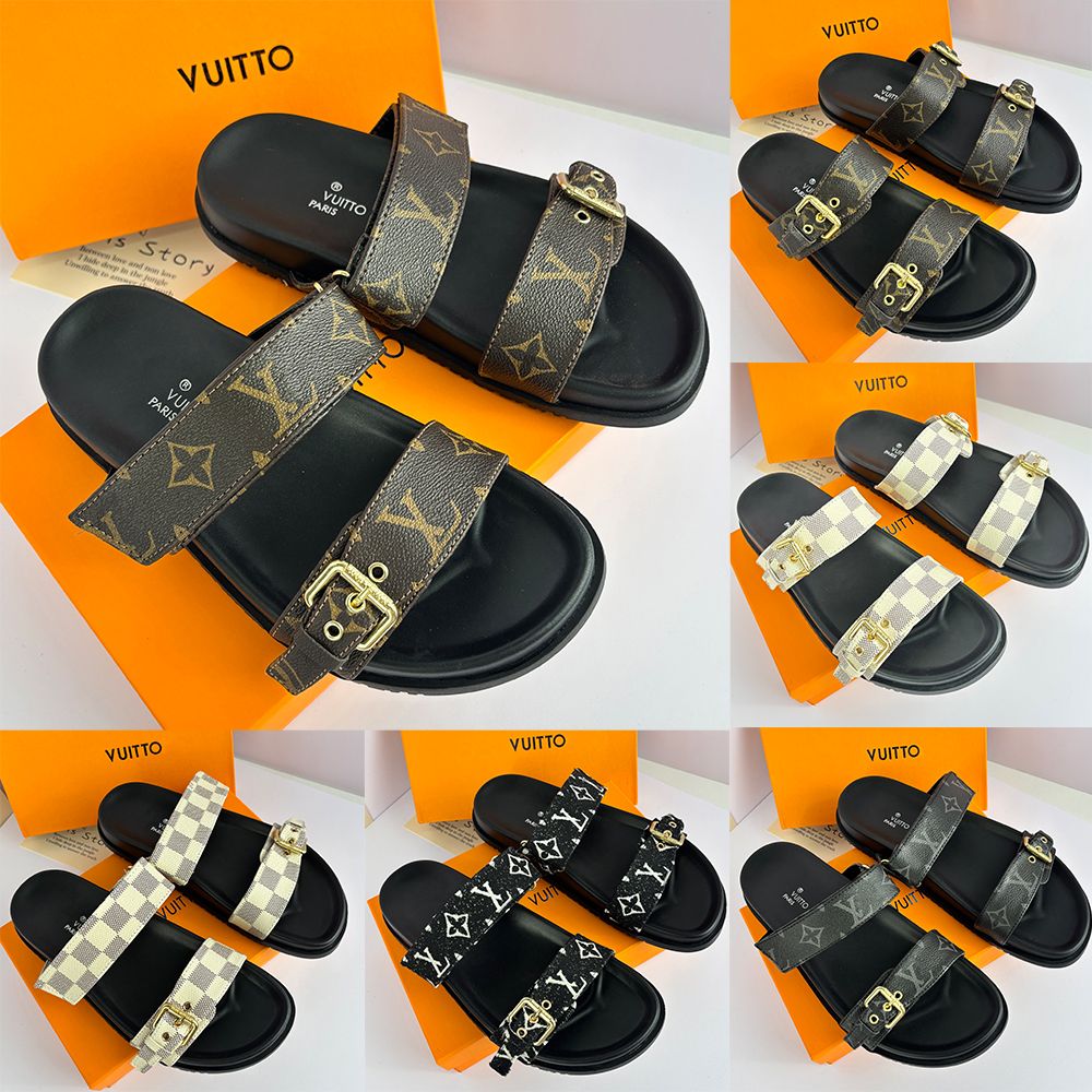 Bulk Designer Shoes Leather Slide Sandals For Men And... At Only &Price; | DHgate.Com