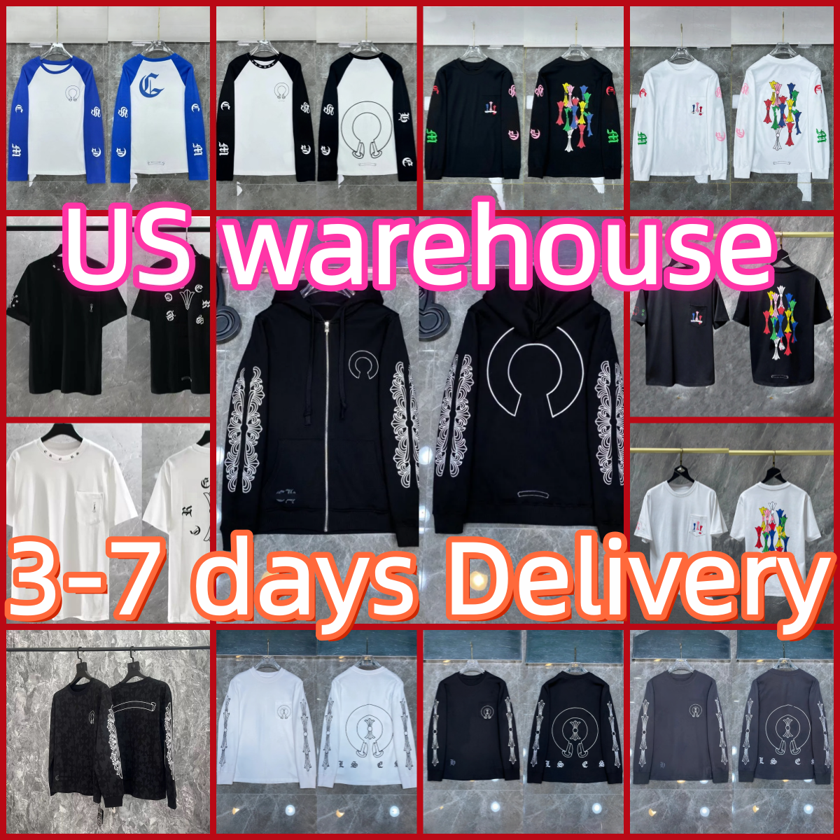 Wholesale Designer Chrome Hanes Zip Up Hoodie For Men And Women... From Godspeed01, &Price; | DHgate.Com