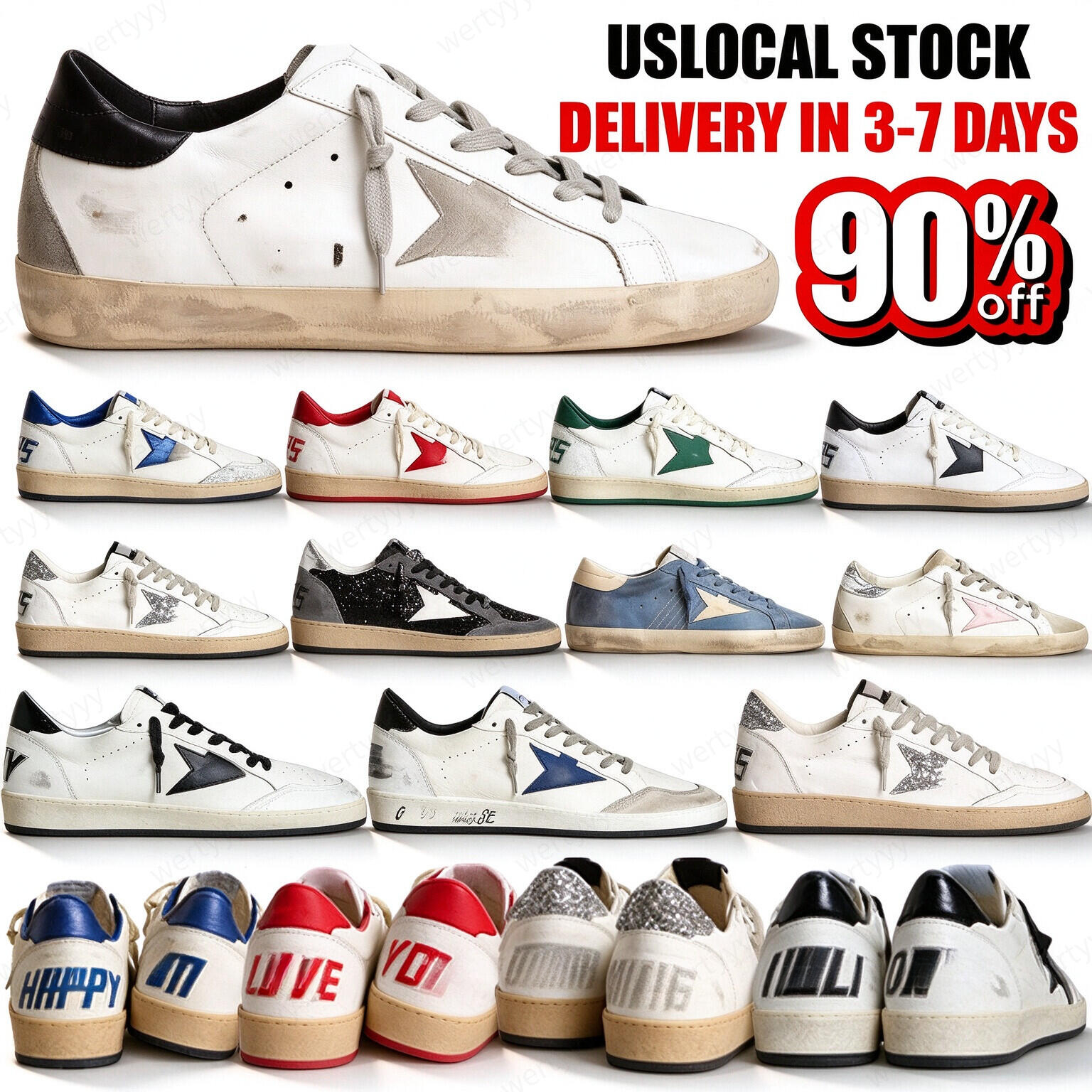 Wholesale 2026 Brand Super Star Classic Sneakers Real Leather... At Only &Price; | DHgate.Com