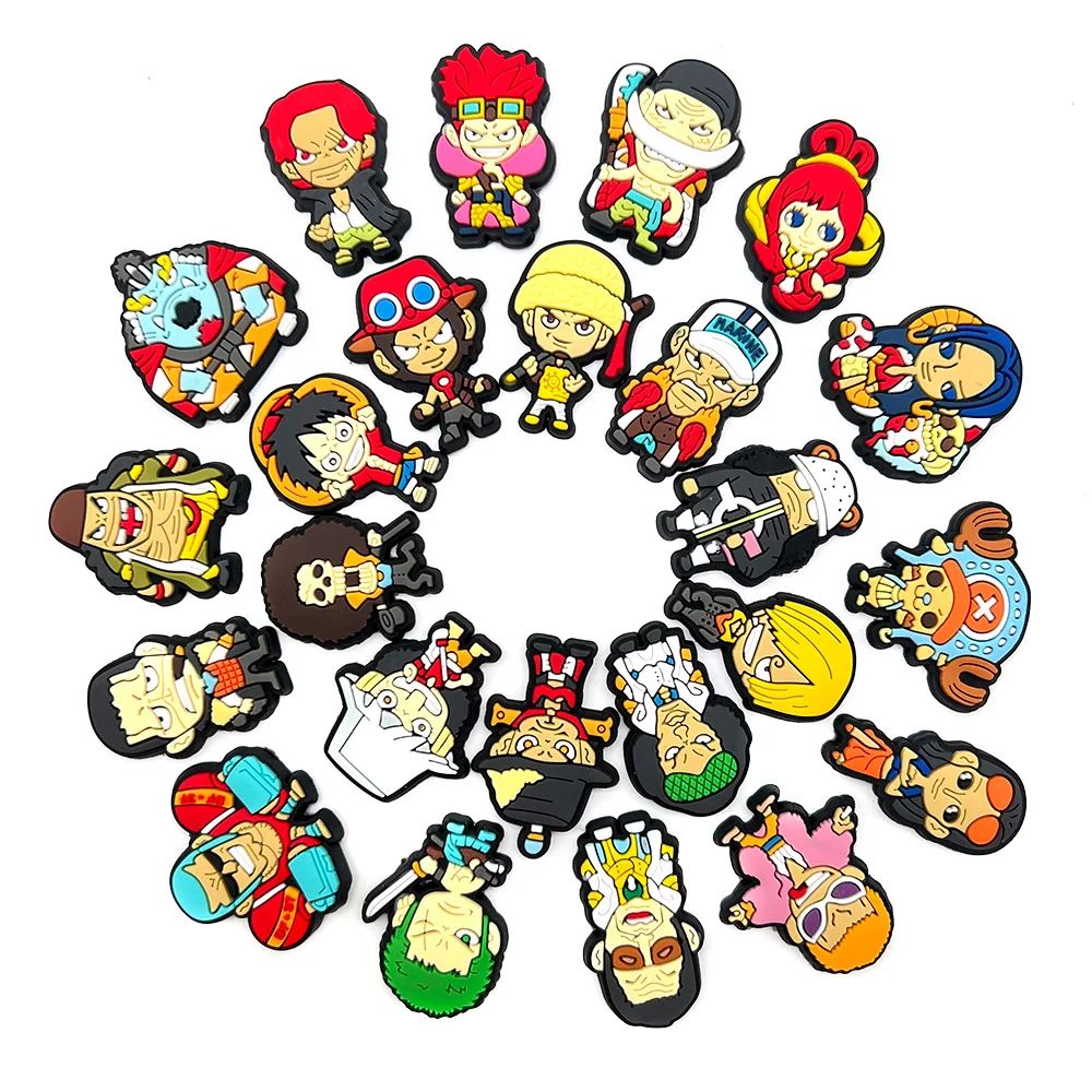 36-Piece Cartoon Shoe charms for a necklace - DIY PVC... - Image 5