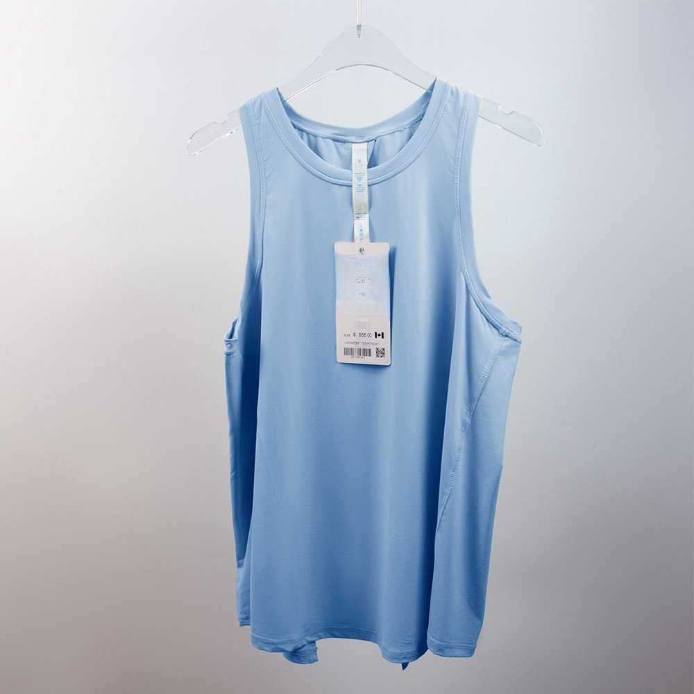 sleeveless sky blue vest