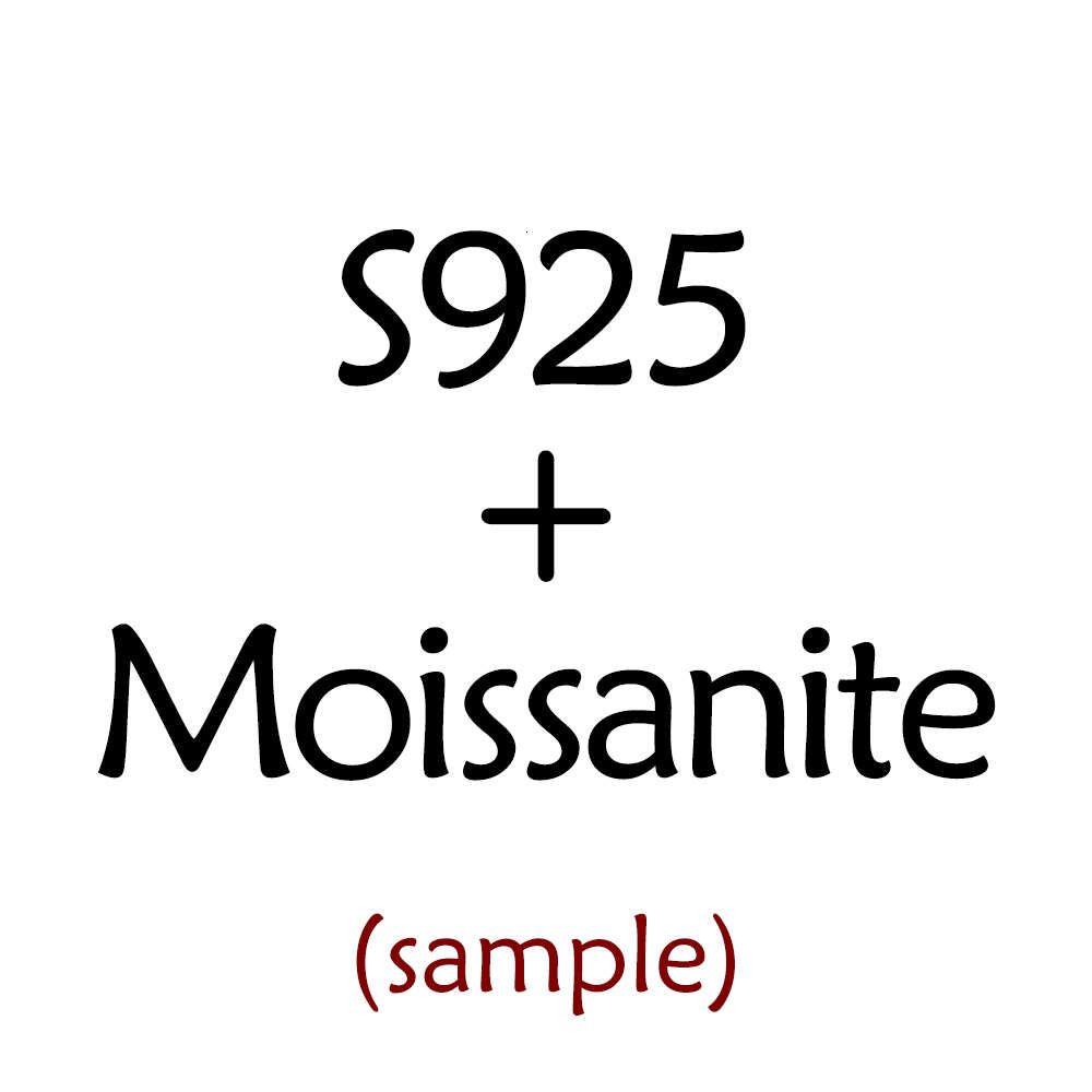 S925 Moissanite Diamante-20 polegadas