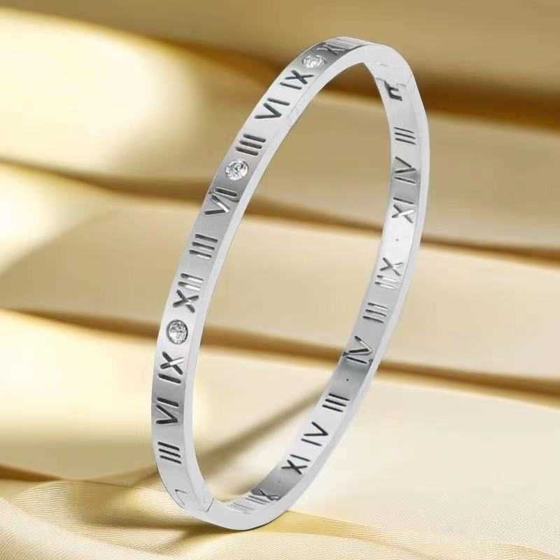 16-e-1 Steel Roman Digital Bracelet