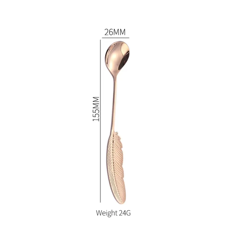 CHINA Rose gold spoon