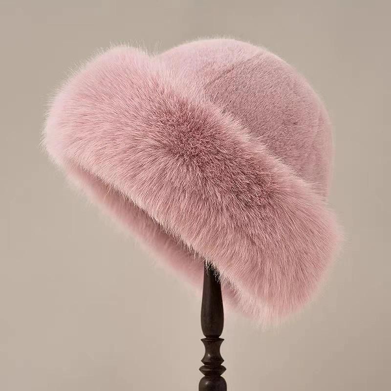 Mongolisk hatt rosa