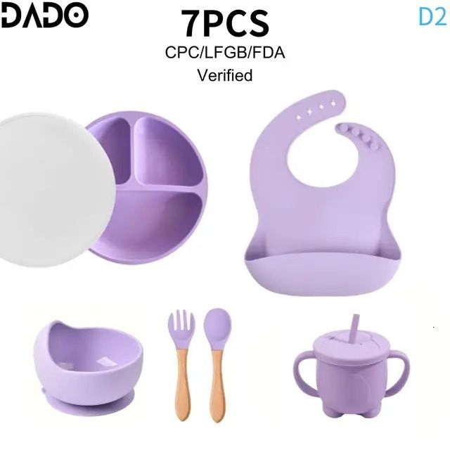 D2 Purple 7pcs