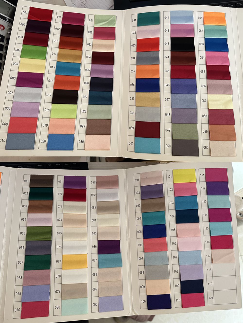 Custom Made From Color Chart