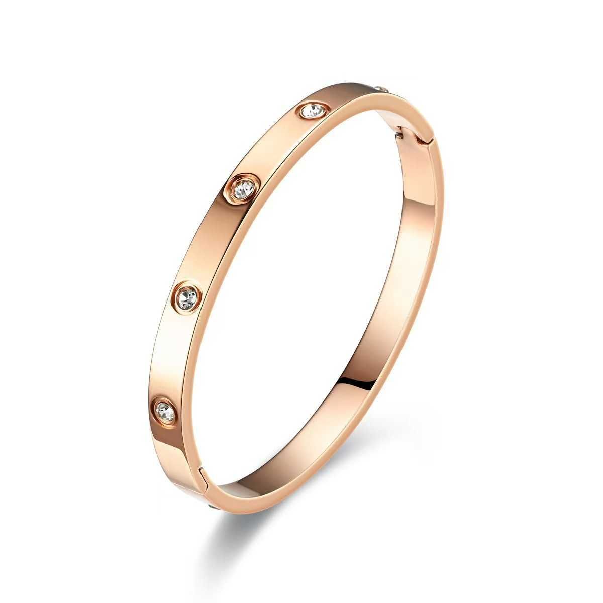 Rose Gold Plating on Titanium Steel