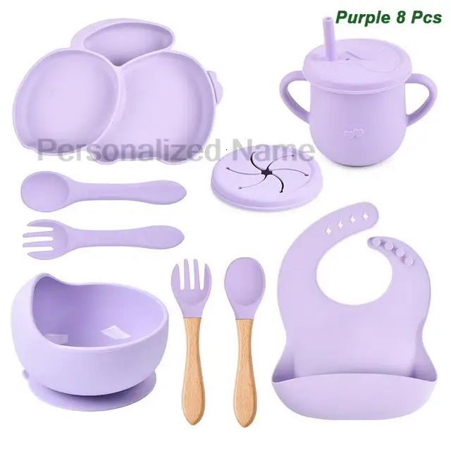 Purple 8-piece Set