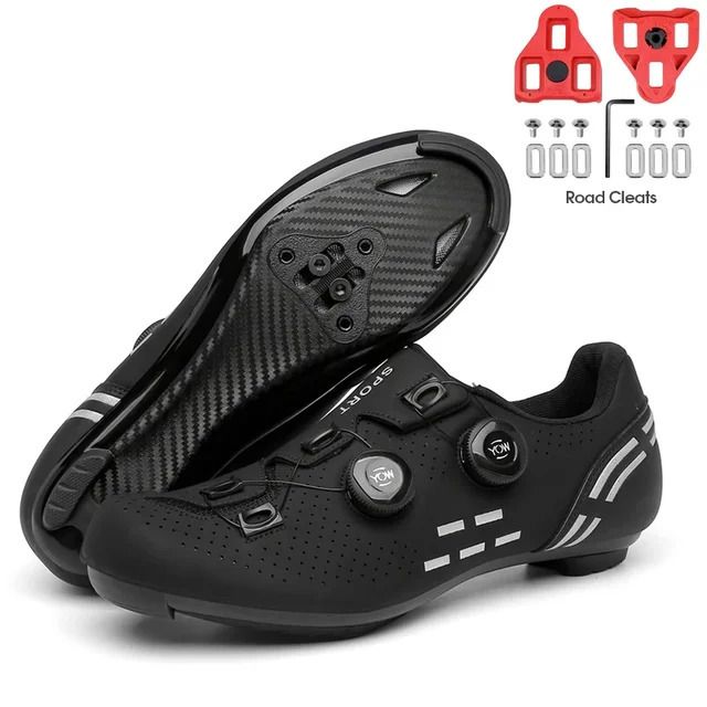 black road cleat