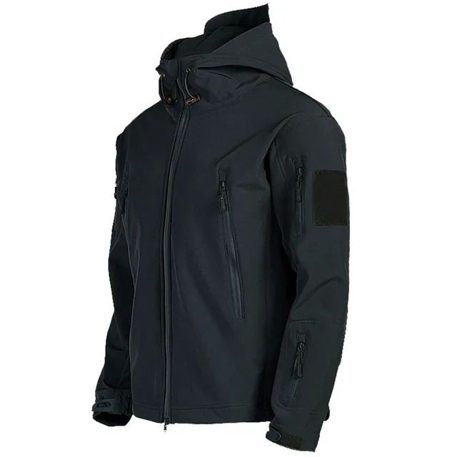 schwarze Jacke