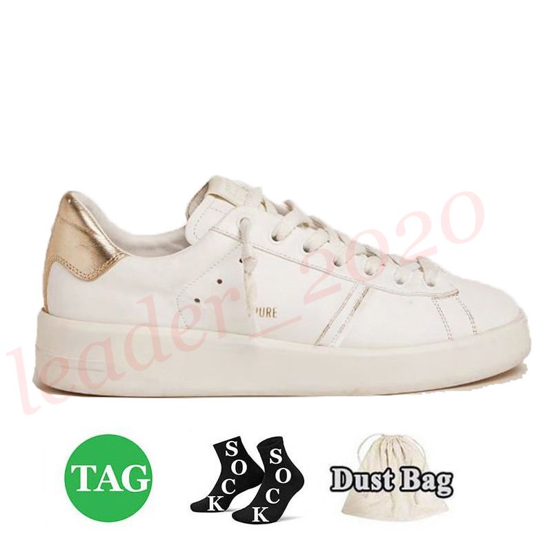 A1 Sneakers Purestar woman with golden h