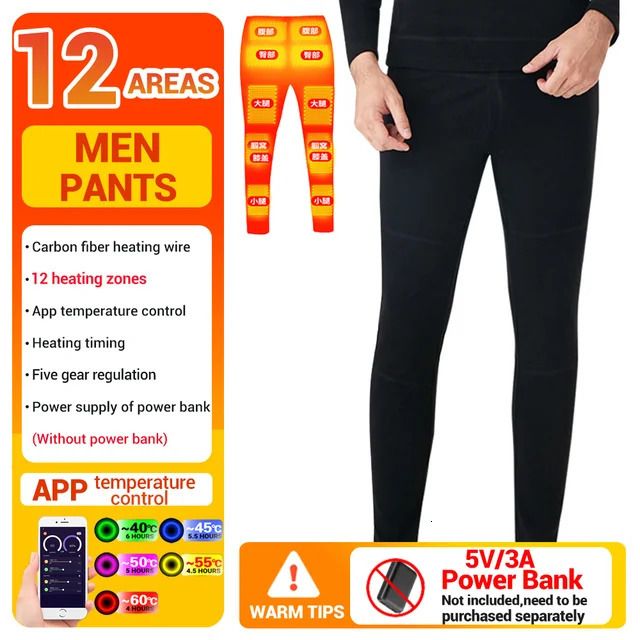 12 Area pantaloni uomini