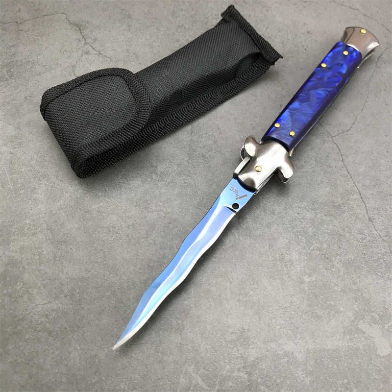 Blue-E137-3.54in-Pocket Knife-0.7in