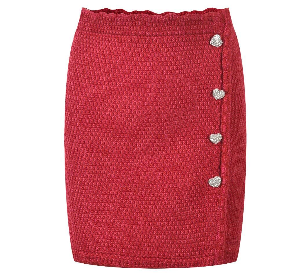 Red Half skirt