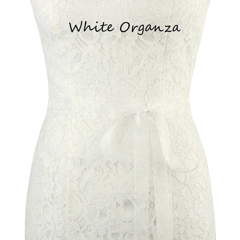 Vit organza