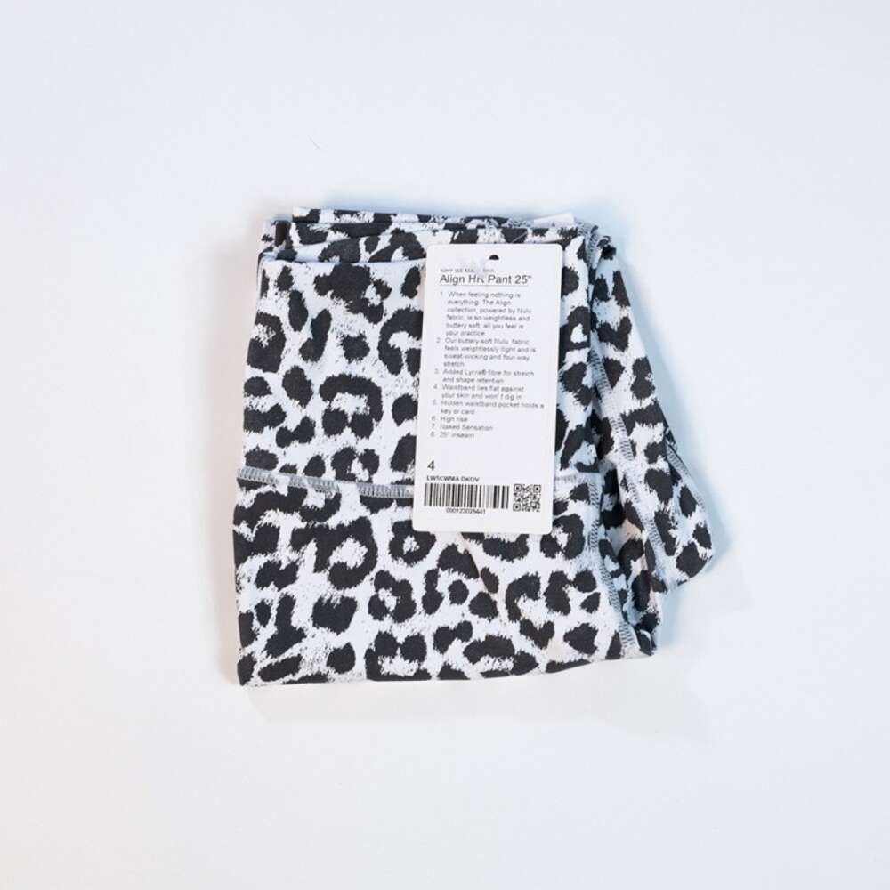 Antarctic leopard print pants