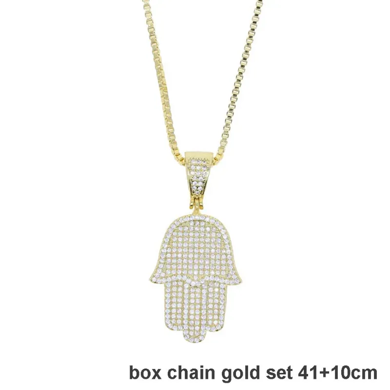 Box -Kette Gold Set