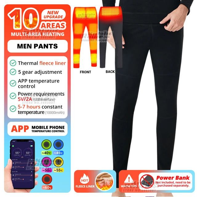 10areas pantalons hommes