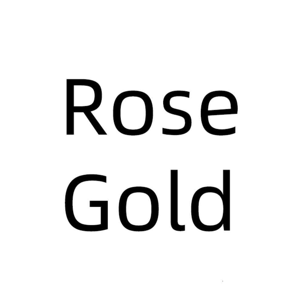 Collier d'or rose-22inches