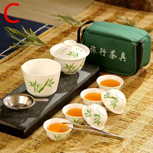 11pcs Tea Set -C-11PCS Tea Set