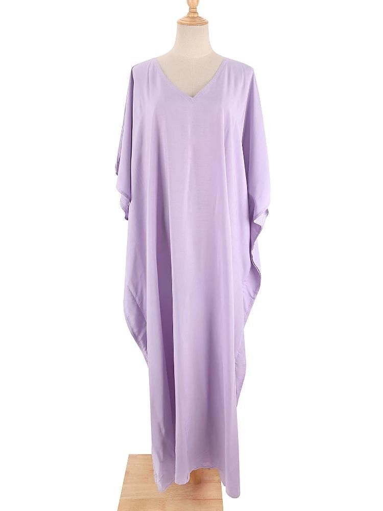 Kaftan viola chiaro