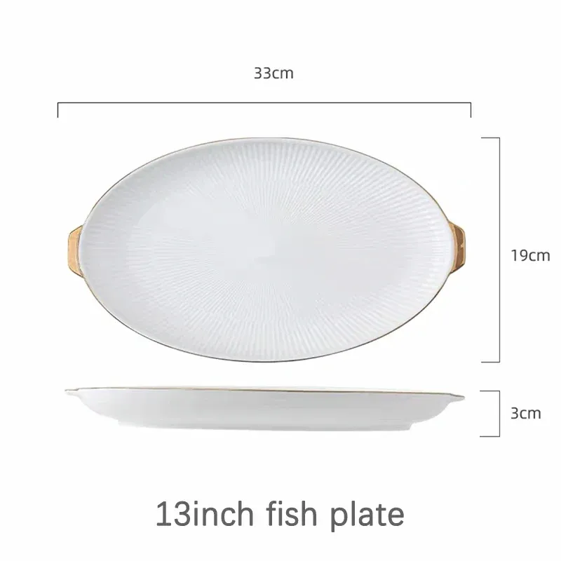 13inch fish plate