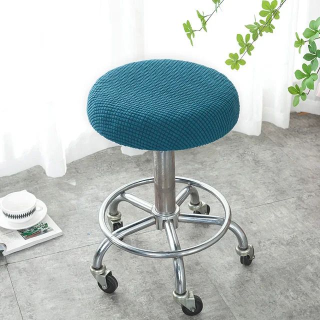 Round Stool Cover-2pcs Chair Cover