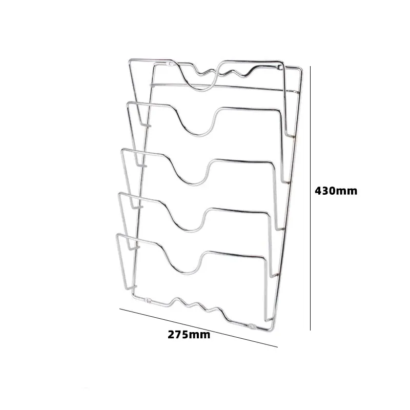 1pcs 430x275mm 5-tier